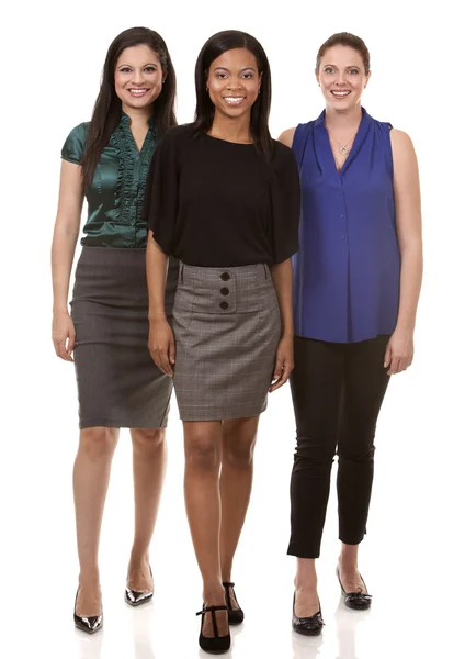 Три деловые женщины — стоковое фото