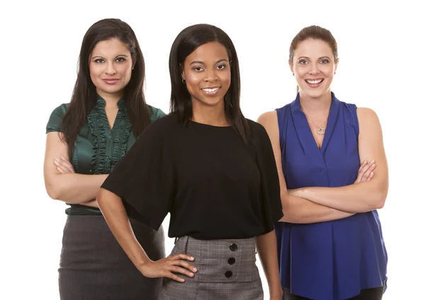 Three business women — Stock Photo, Image