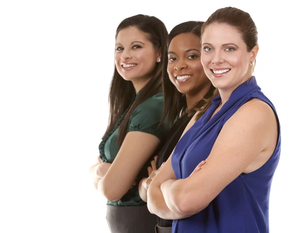 Three business women — Stock Photo, Image