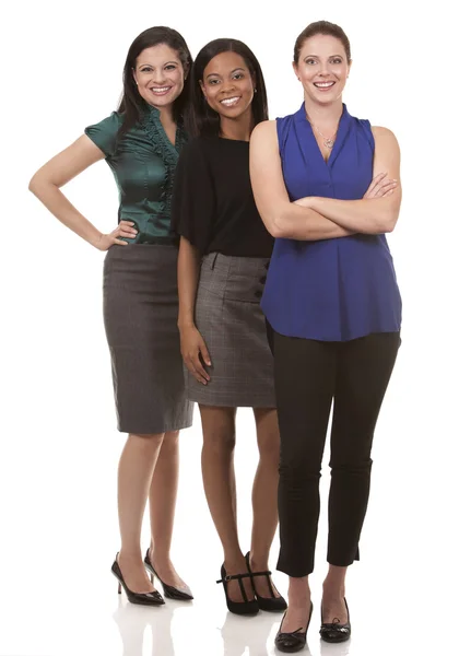 Three business women — Stock Photo, Image