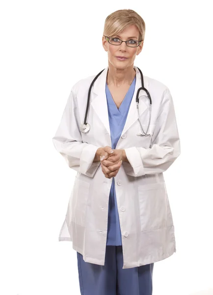 Madura médico mujer — Foto de Stock