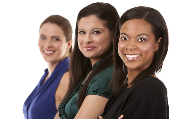 Three business women — Stock Photo, Image