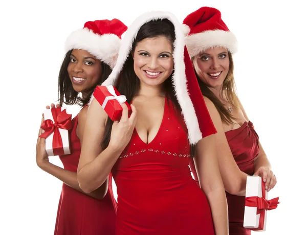 Grupo de mulheres de Natal — Fotografia de Stock
