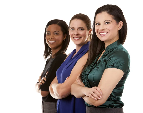 Three business women — Stock Photo, Image