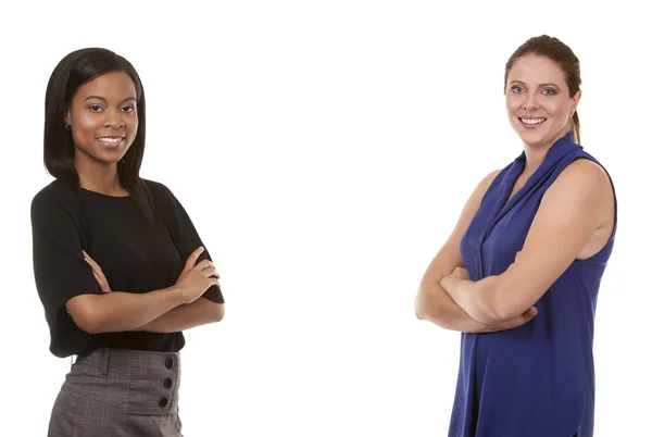 Twee zakelijke vrouwen — Stockfoto