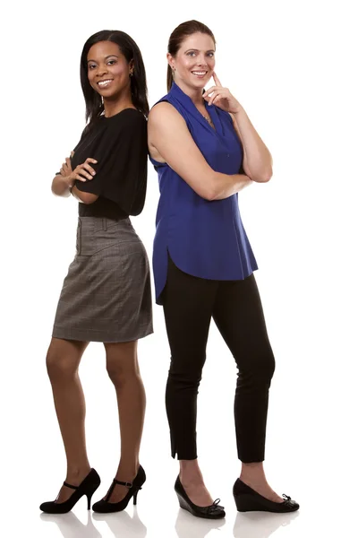 Duas mulheres de negócios — Fotografia de Stock
