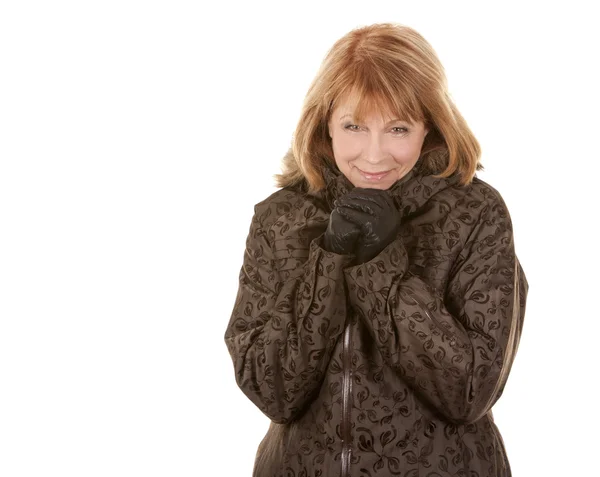 Winter woman — Stock Photo, Image