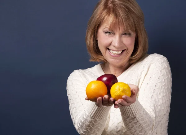 Casual mature woman — Stock Photo, Image