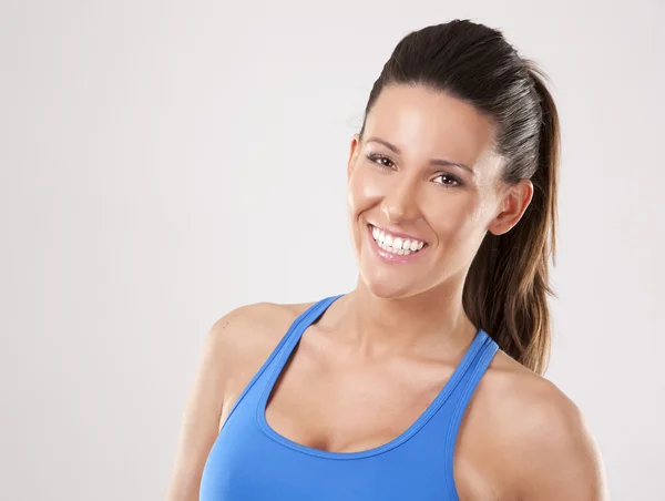 Fitness-Frau — Stockfoto