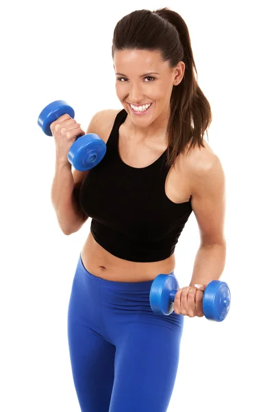 Fitness donna — Foto Stock