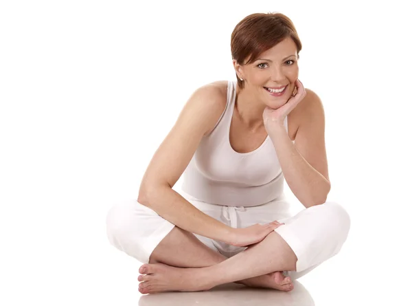 Frauen-Yoga — Stockfoto