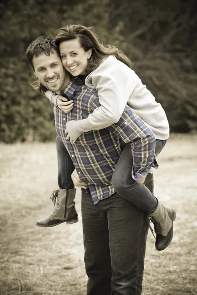 Casual couple — Stock Photo, Image