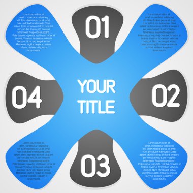 vektör bilgi grafikleri şablonu