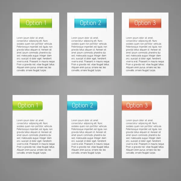 Modello di infografica vettoriale — Vettoriale Stock