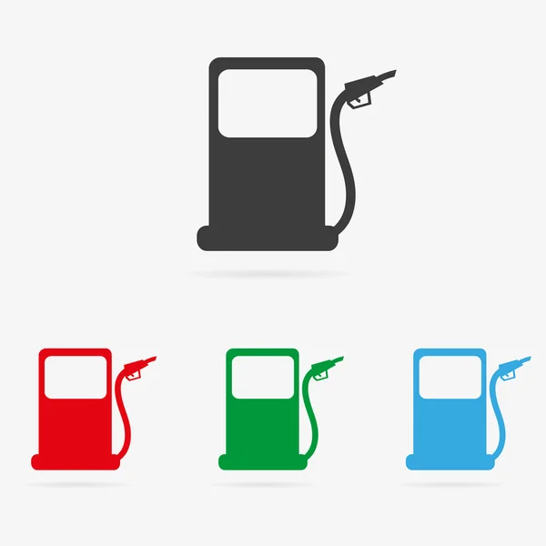 Vektor bensinstation icon — Stock vektor