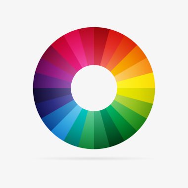 Vector color spectrum clipart