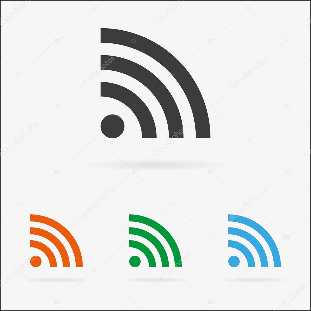 Vector signal icon