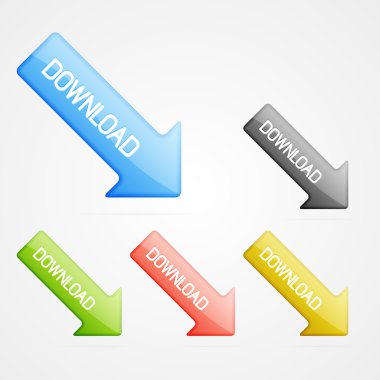 renk download OK düğme kümesi