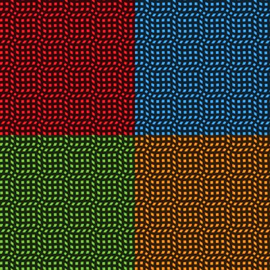 soyut döşeme arka plan deseni kümesi