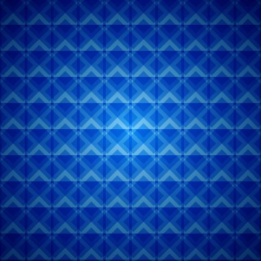 Mavi sorunsuz temiz çapraz arka plan deseni