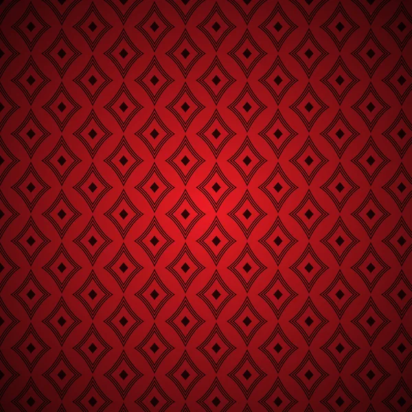 Rojo abstracto vintage fondo patrón — Archivo Imágenes Vectoriales