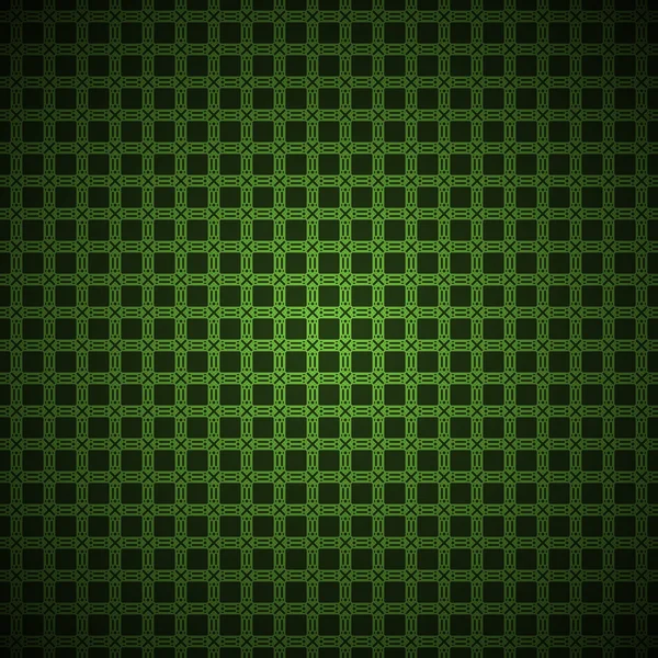 Grön abstrakt vintage plattsättning bakgrundsmönster — Stock vektor