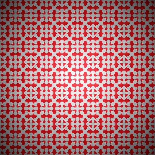 Rode naadloze abstracte patroon — Stockvector