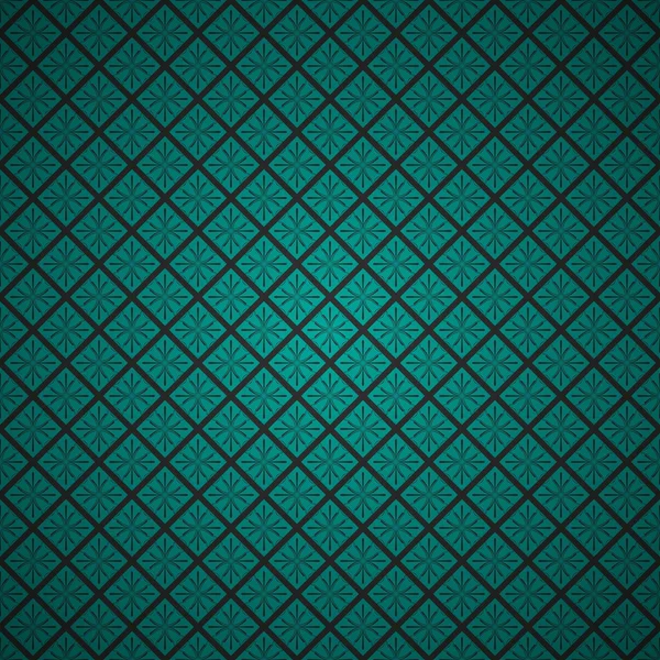 Turquoise vintage diagonale achtergrond — Stockvector