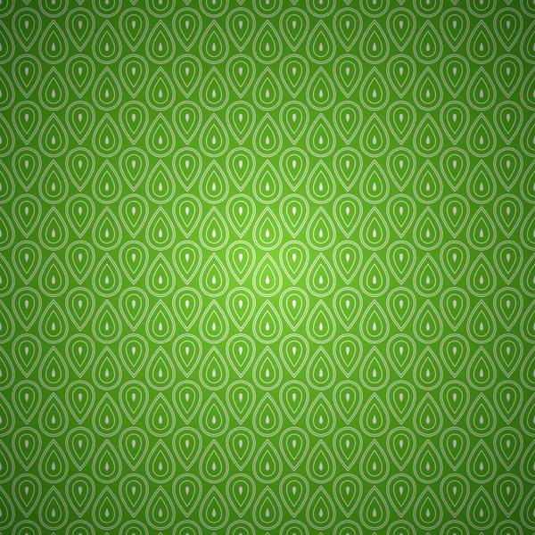 Green abstract vintage background — Stock Vector
