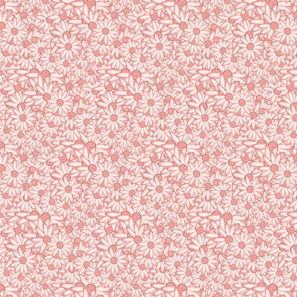 Fond sans couture fleur rouge — Image vectorielle