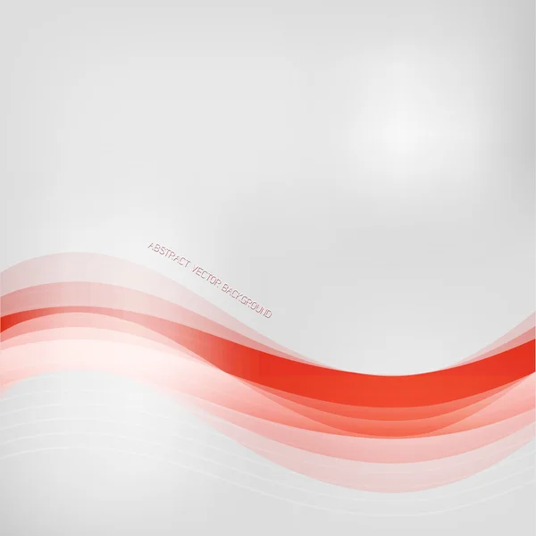 Fondo rojo borroso abstracto — Vector de stock