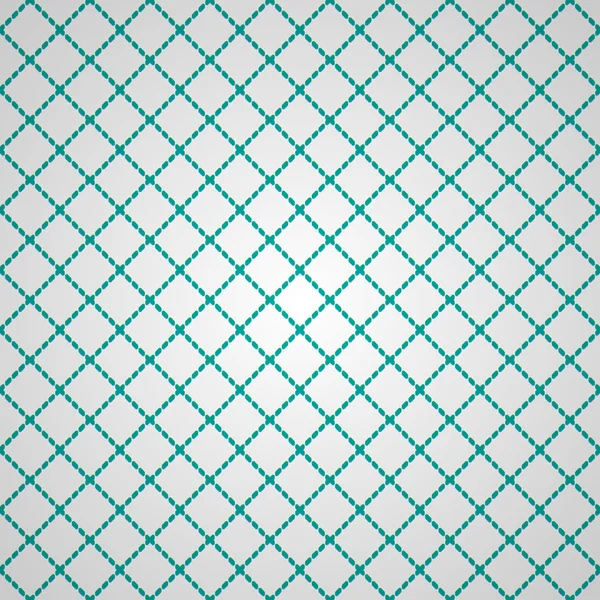 Turquoise point propre motif de fond en diagonale — Image vectorielle