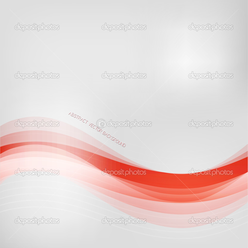 Abstract blur red background
