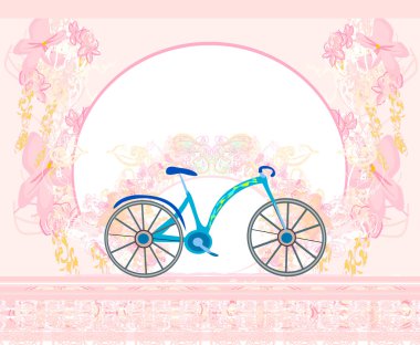 vektör Bisiklet poster