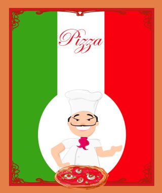 Pizza menü şablonun