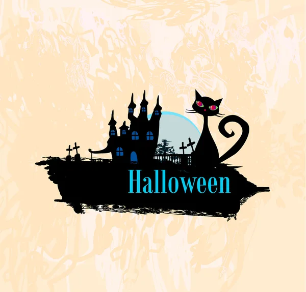 Halloween invitation plakat – Stock-vektor