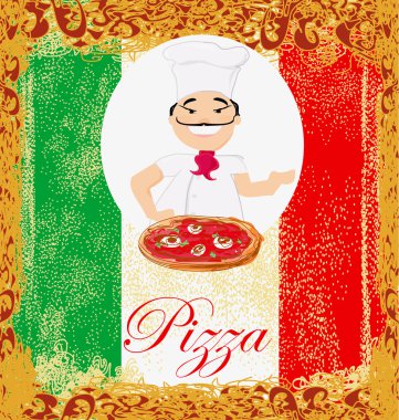 Pizza menü şablonun