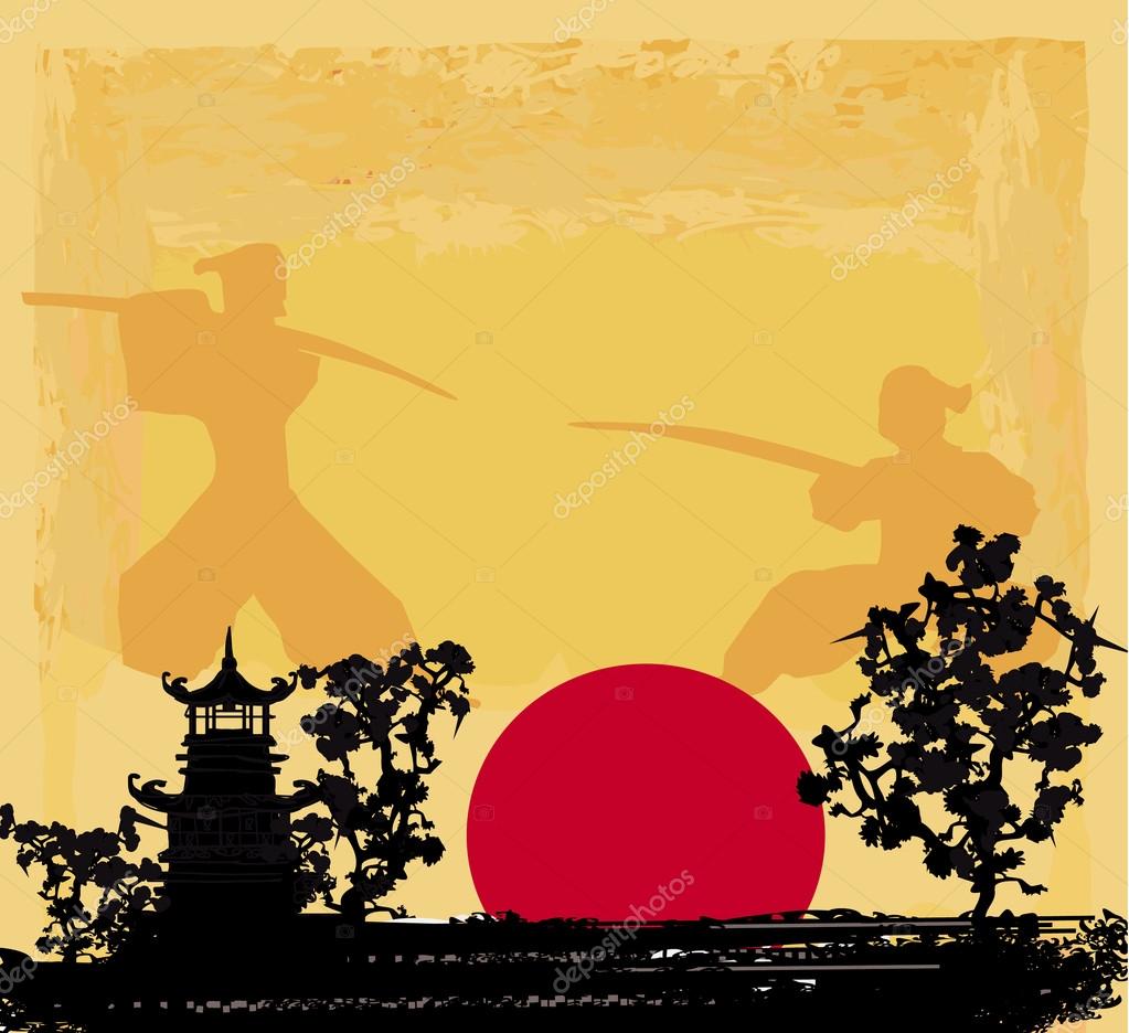 Silueta Samuraiストックベクター ロイヤリティフリーsilueta Samuraiイラスト Depositphotos