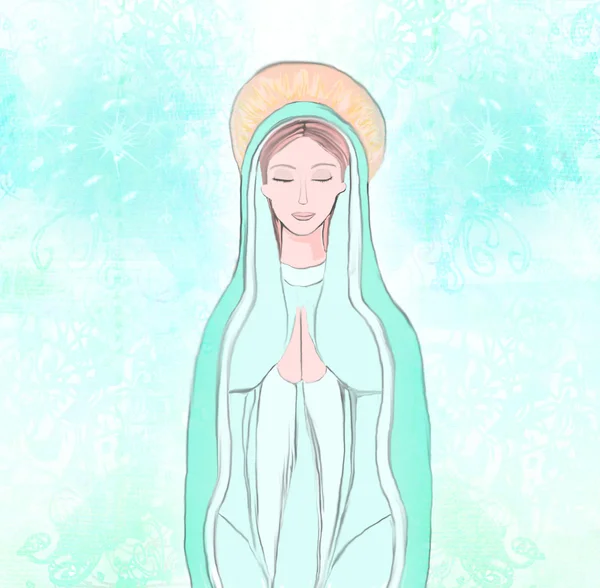 Áldott Szűz Mária — Stock Fotó