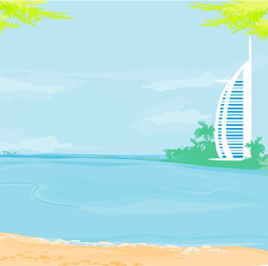 Dubai 'deki Burj Al Arap Oteli.
