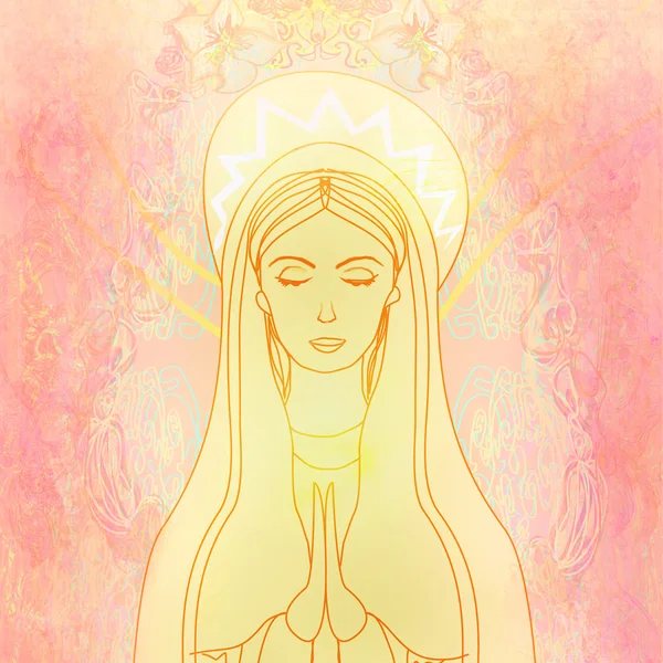 Пресвятої Діви Марії — стокове фото