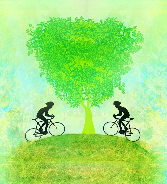 Cycling Poster — Stock Photo, Image