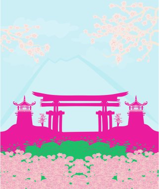 Japonya 'nın güzel manzarası