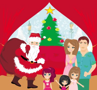 Evde aile Noel 'i