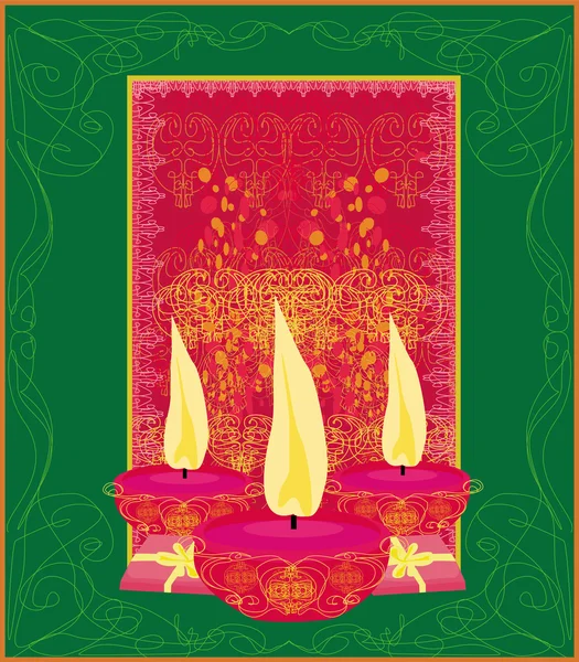 Diwali庆祝背景，矢量图解 — 图库矢量图片