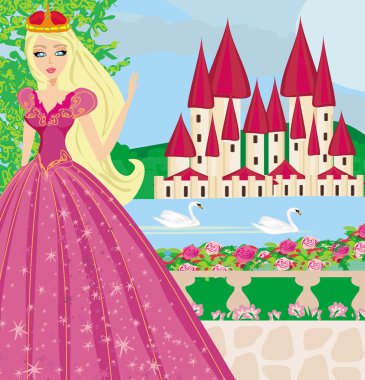 Bahçedeki güzel prenses