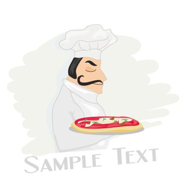 Şef Aşçı pizza kartı