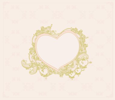 Sevgililer Günü arkaplanı. Mesajın için boş yeri var. 