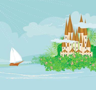 Gemi kaleye geri dönüyor.