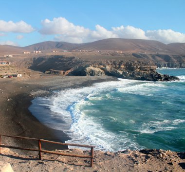 Ajuy Beach in Fuerteventura, Canary Islands, Spain  clipart